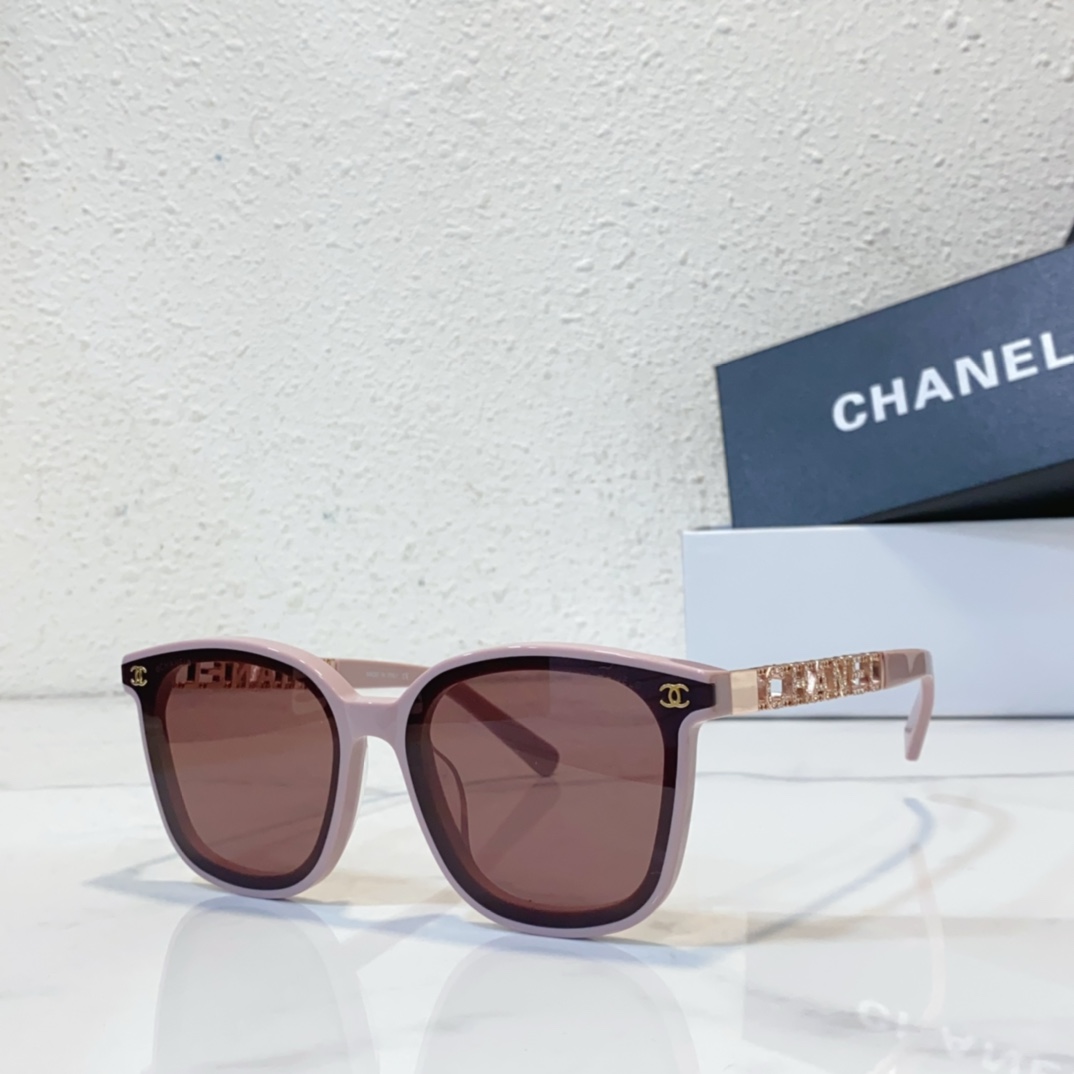 pink Chanel sunglasses replica 3665