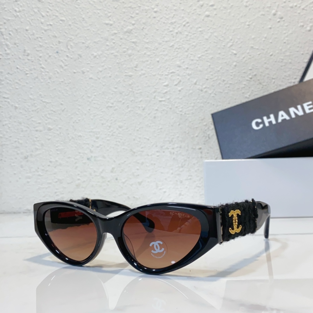 coffee Chanel sunglasses replica 5513