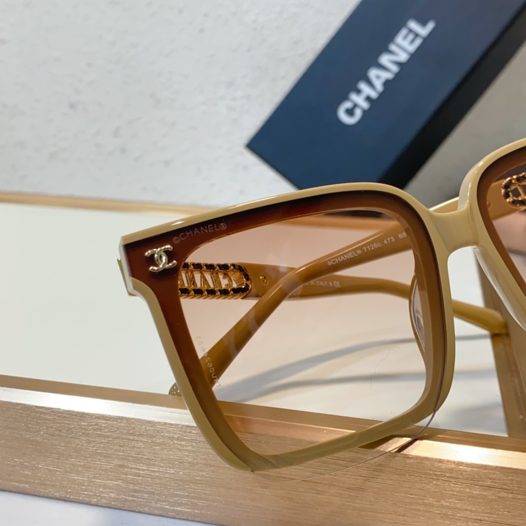 front version of Chanel sunglasses replica 7162