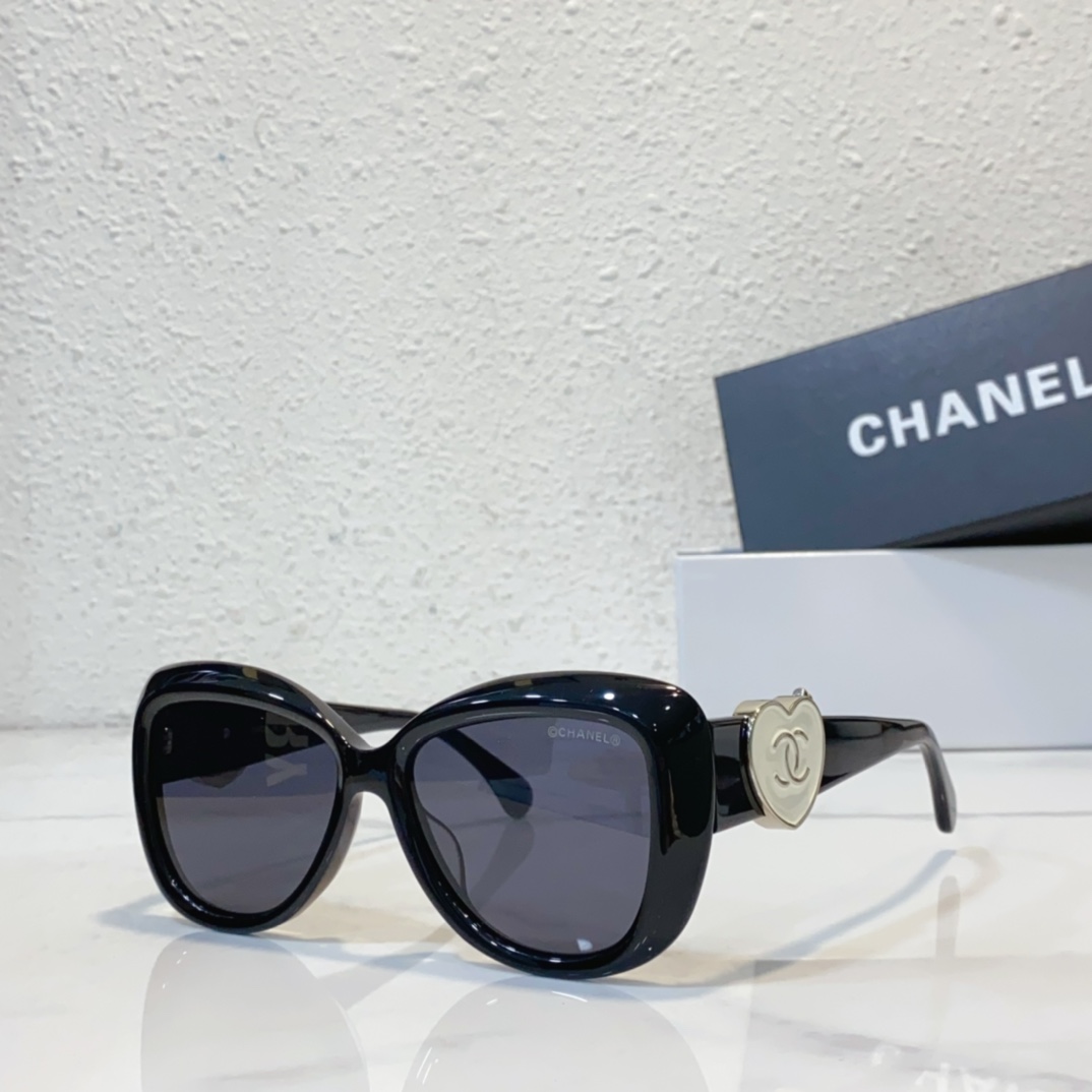 black gold Chanel sunglasses replica CH5519