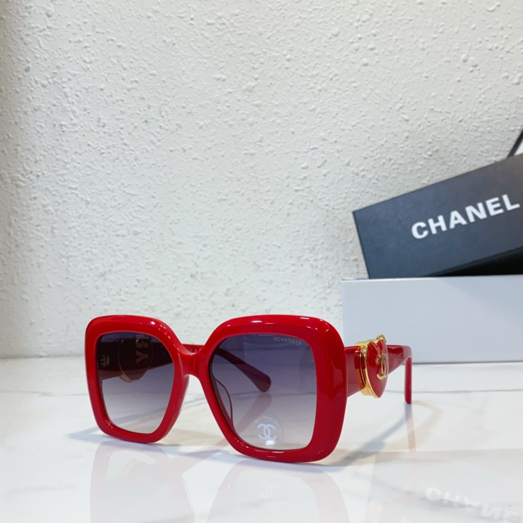red Chanel sunglasses replica CH5518