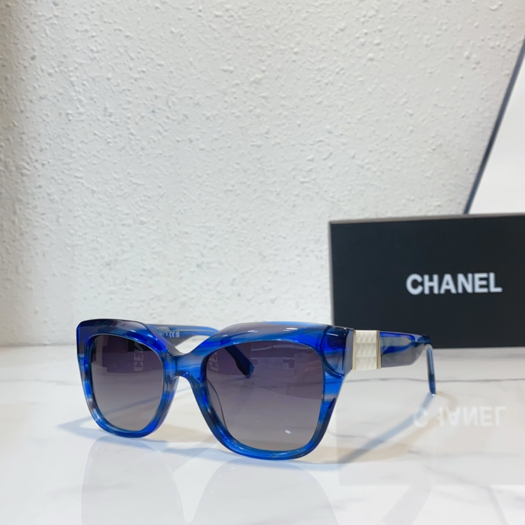 blue Chanel sunglasses replica CH3525