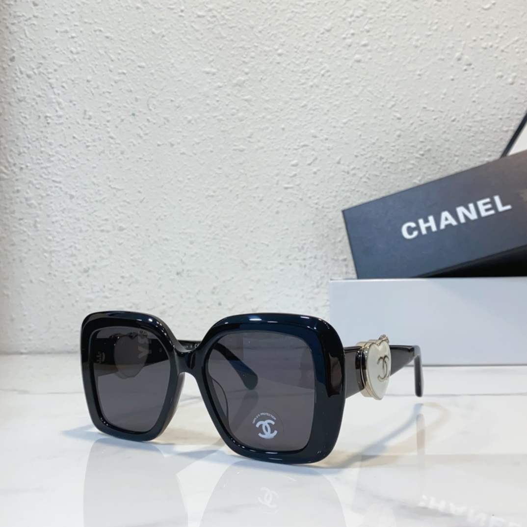 black gold Chanel sunglasses replica CH5518