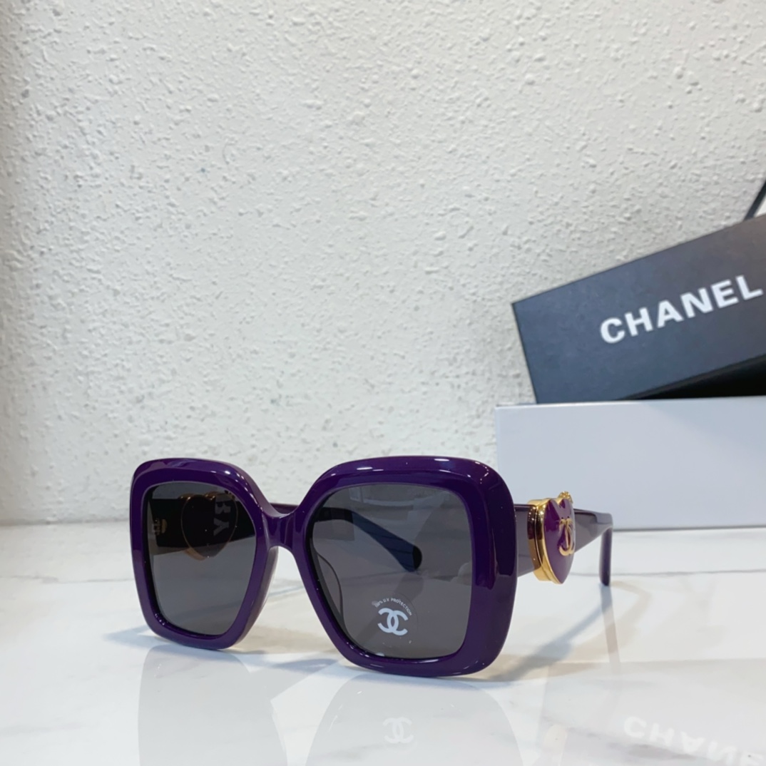 purple Chanel sunglasses replica CH5518