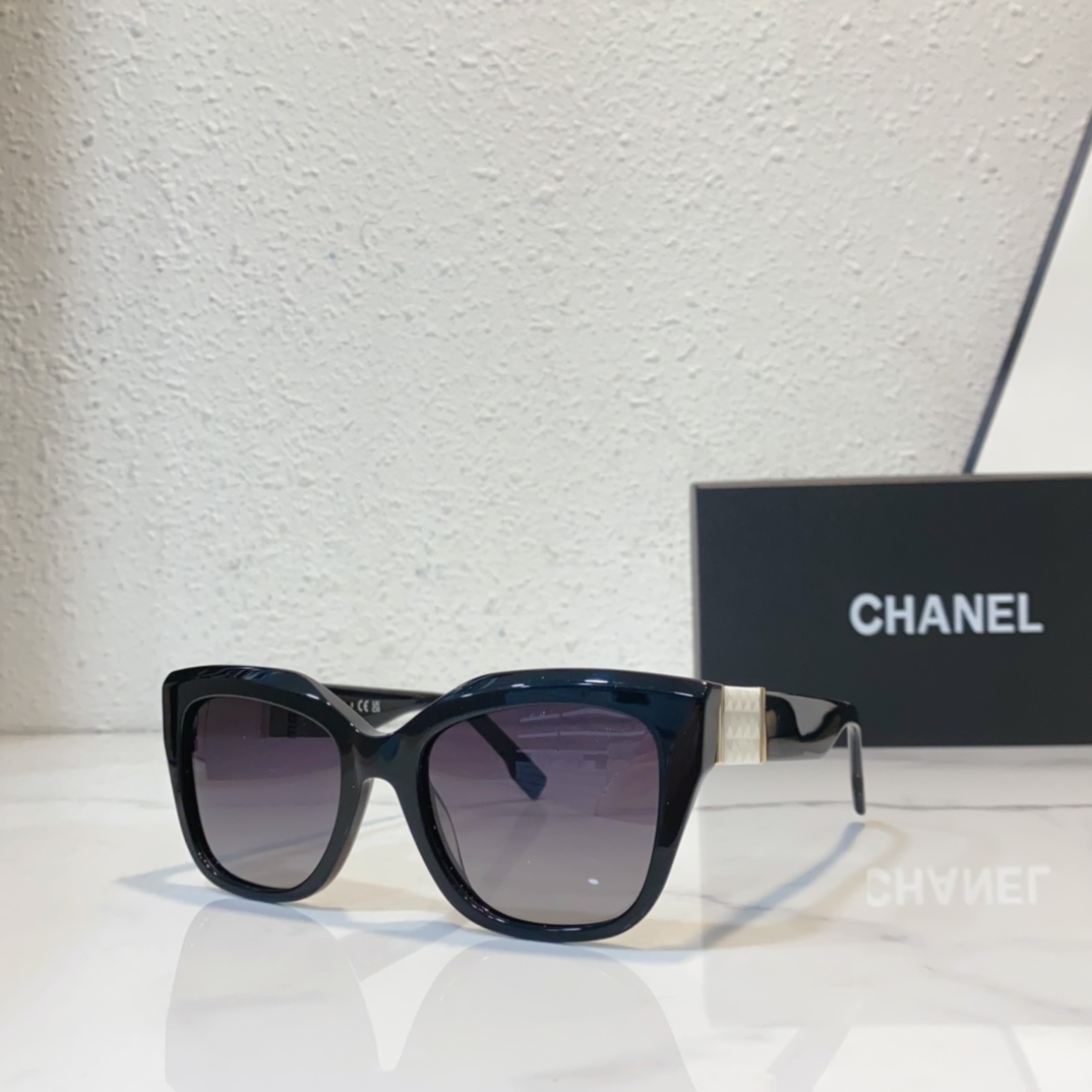 black gold Chanel sunglasses replica CH3525