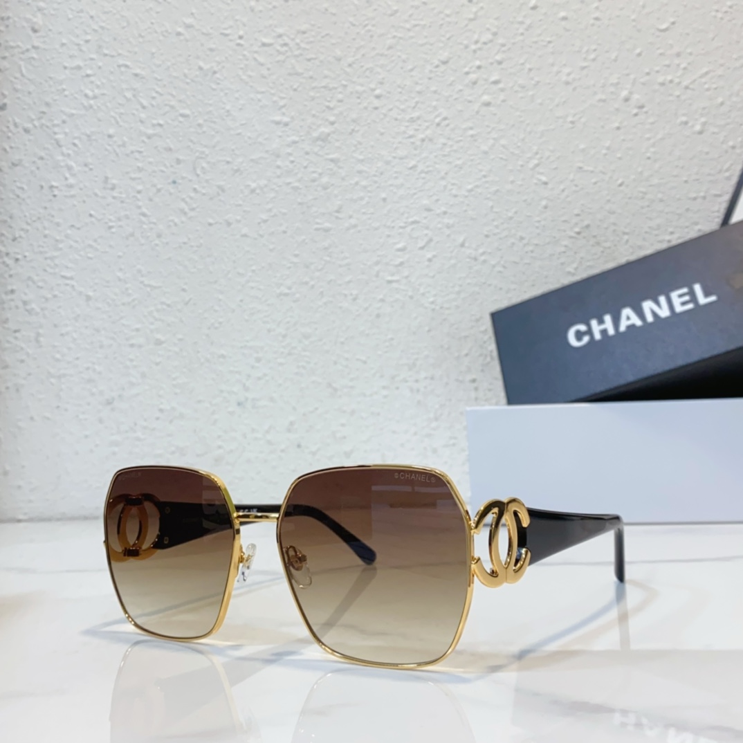 coffee Chanel sunglasses replica CH4586