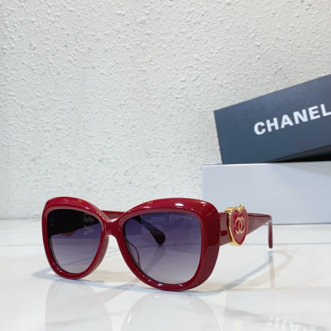 red Chanel sunglasses replica CH5519