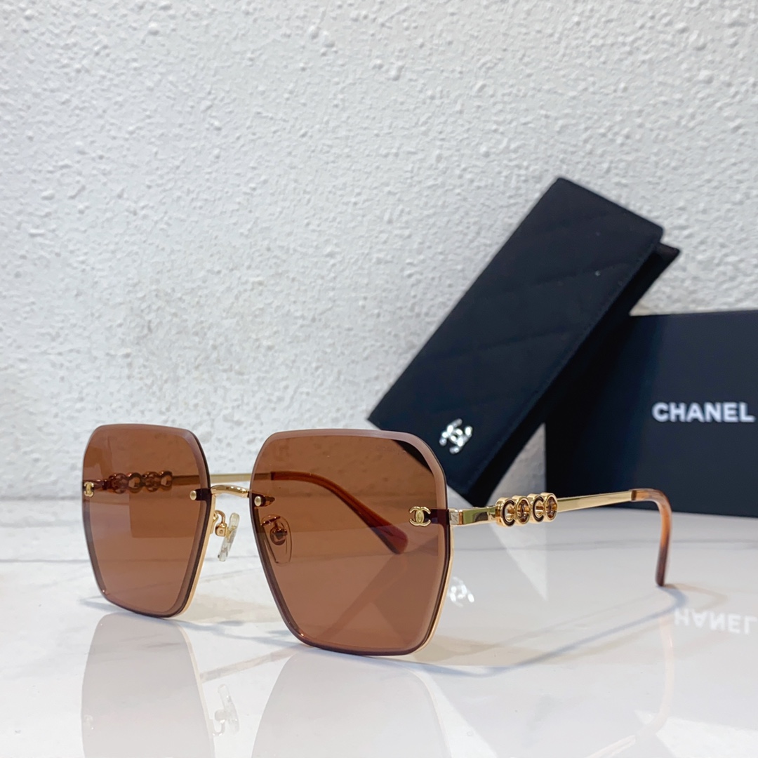 coffee Chanel sunglasses replica CH6598