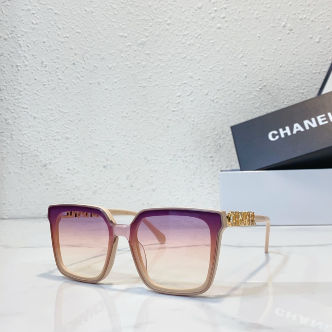 purple Chanel sunglasses replica A95067
