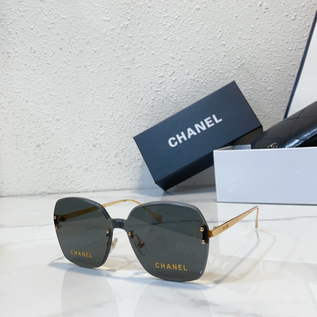 black gold Chanel sunglasses replica A95087