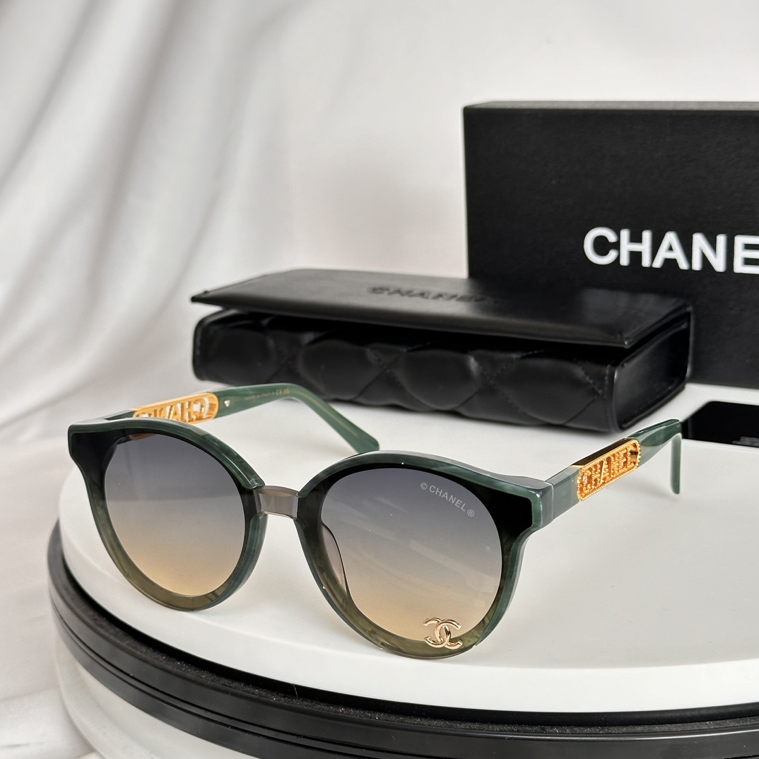 green Chanel sunglasses replica A95081