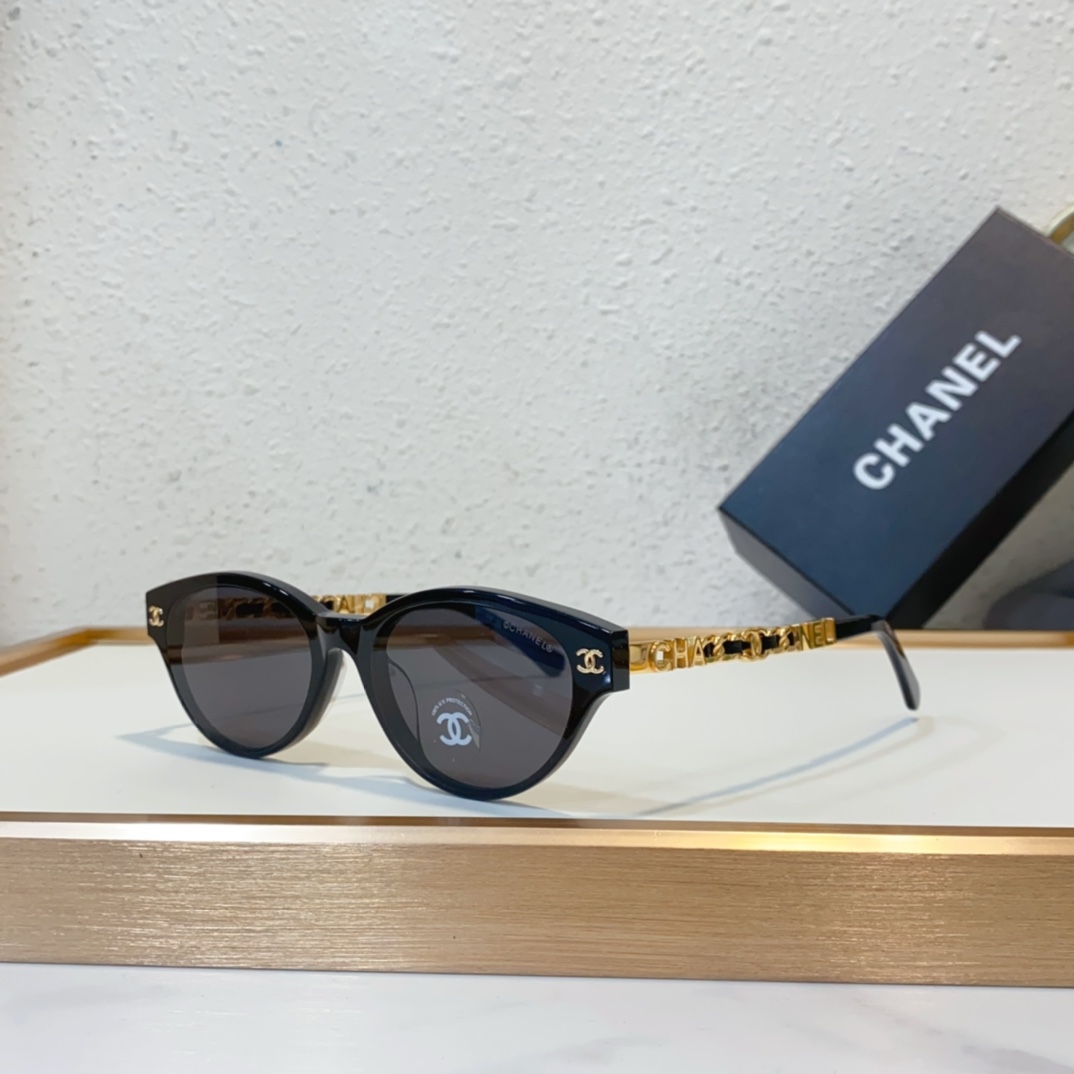 black gold Chanel sunglasses replica CH0539