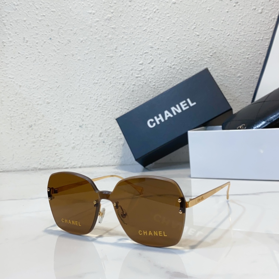 brown Chanel sunglasses replica A95087