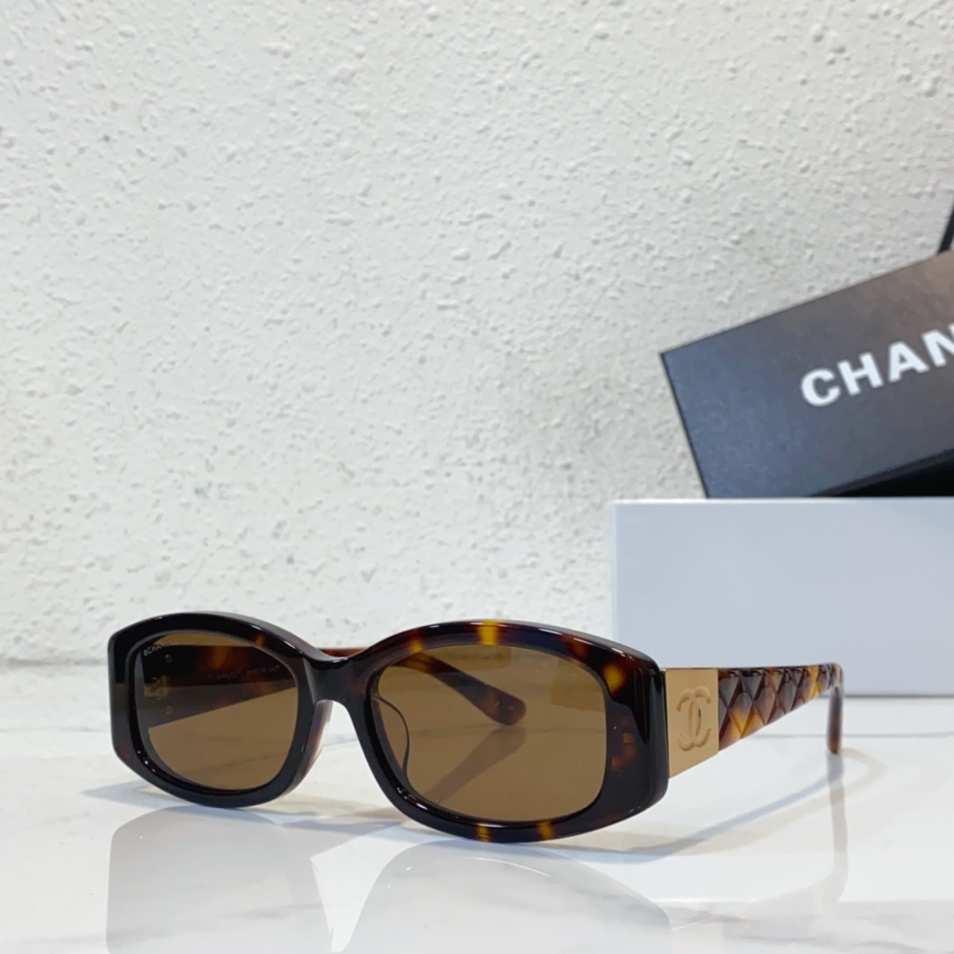 brown Chanel sunglasses replica C74573S