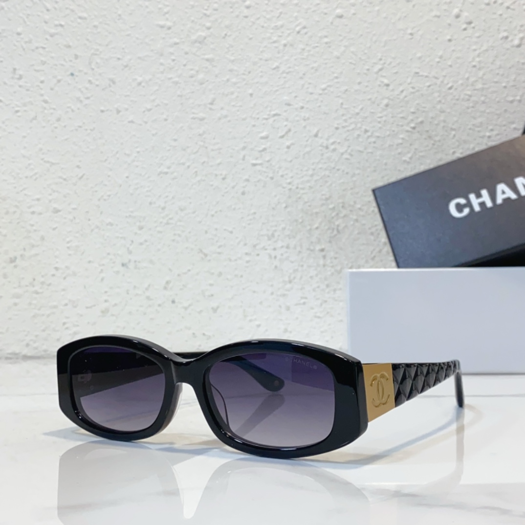 black gold Chanel sunglasses replica C74573S
