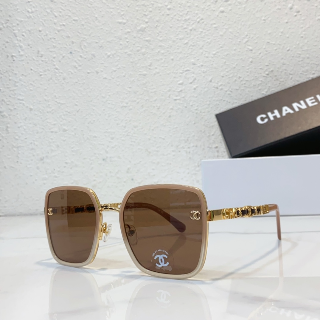 beige Chanel sunglasses replica CH0541