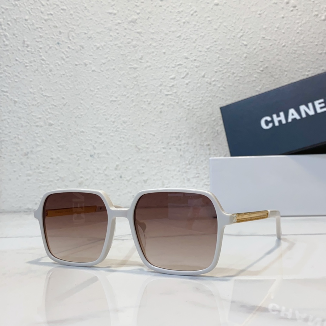 beige Replica Chanel sunglasses CH8101