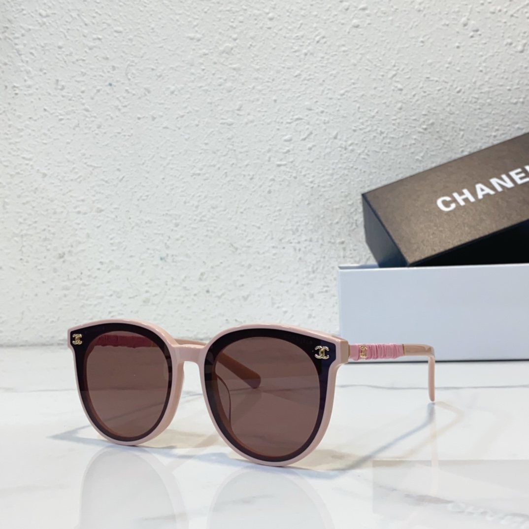 pink Replica Chanel sunglasses CH7353