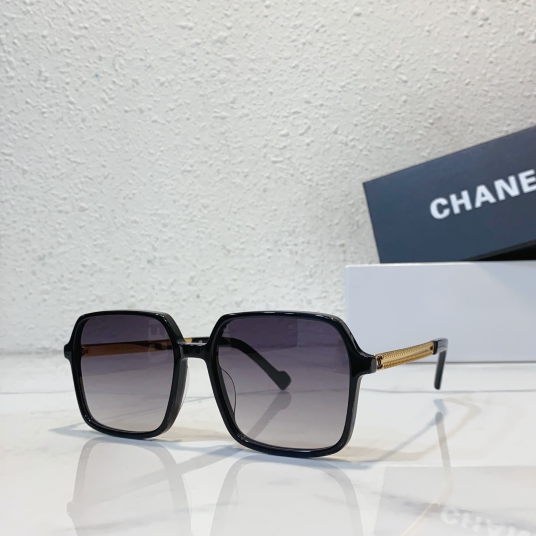 black Replica Chanel sunglasses CH8101