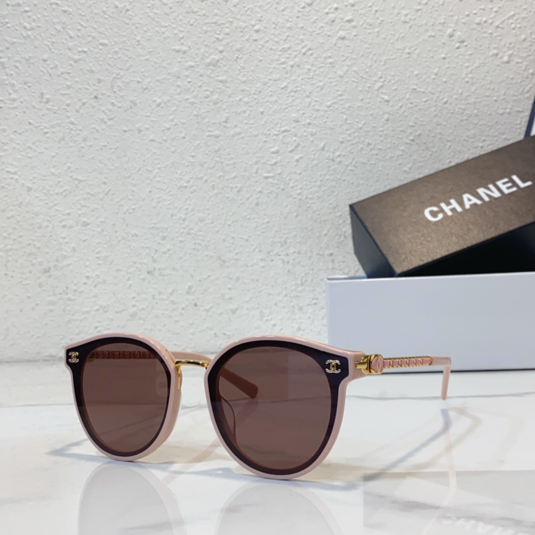 pink Replica Chanel sunglasses CH7315