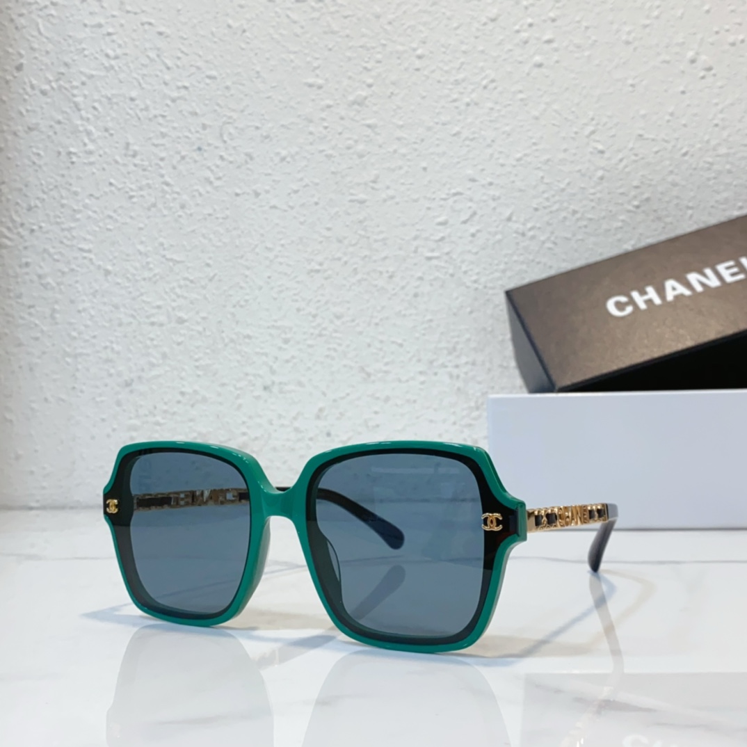 green Replica Chanel sunglasses CH6306