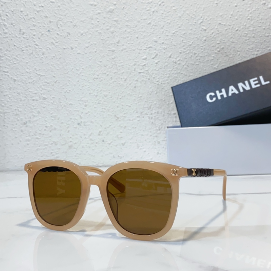 brown Replica Chanel sunglasses CH7352