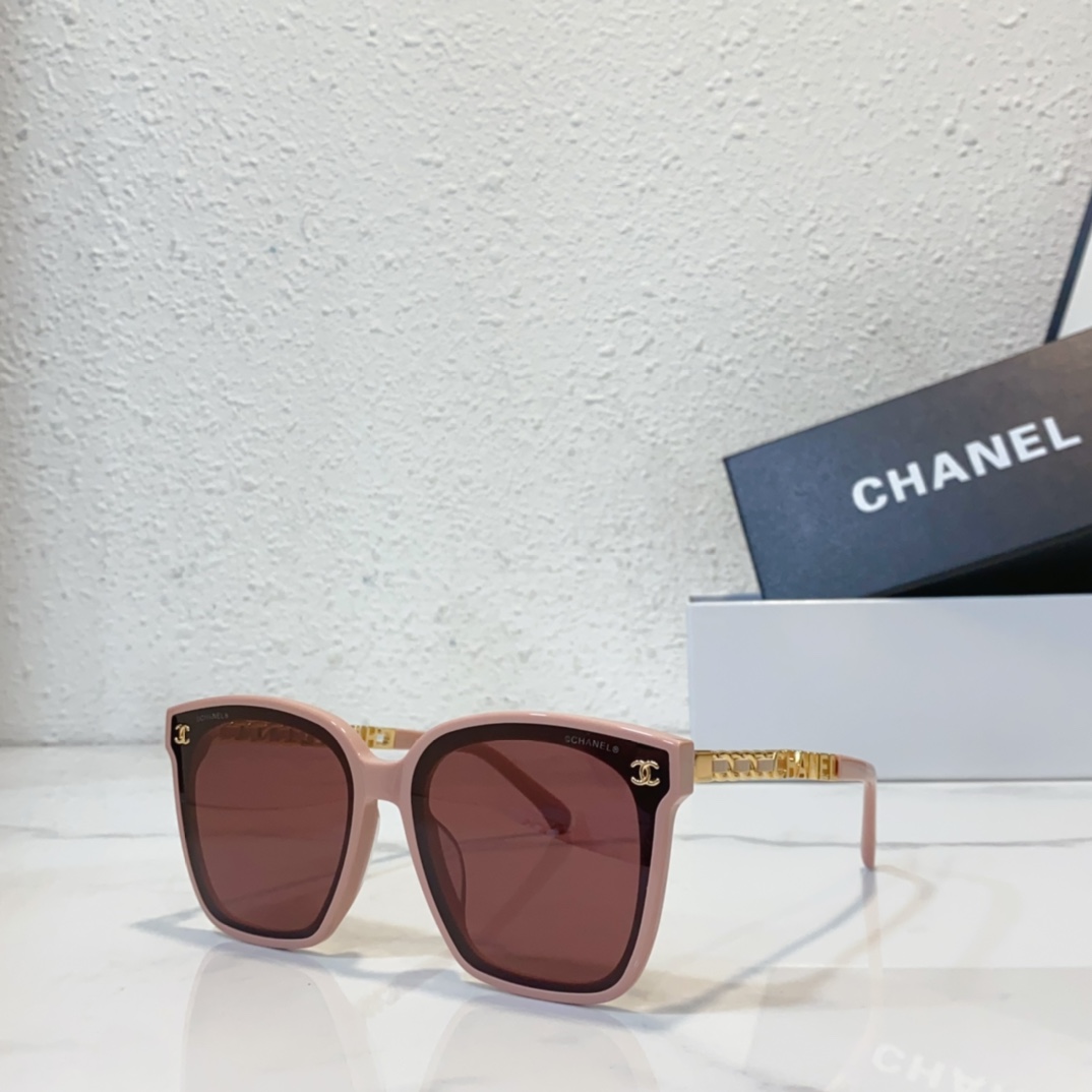 pink Replica Chanel sunglasses CH6355