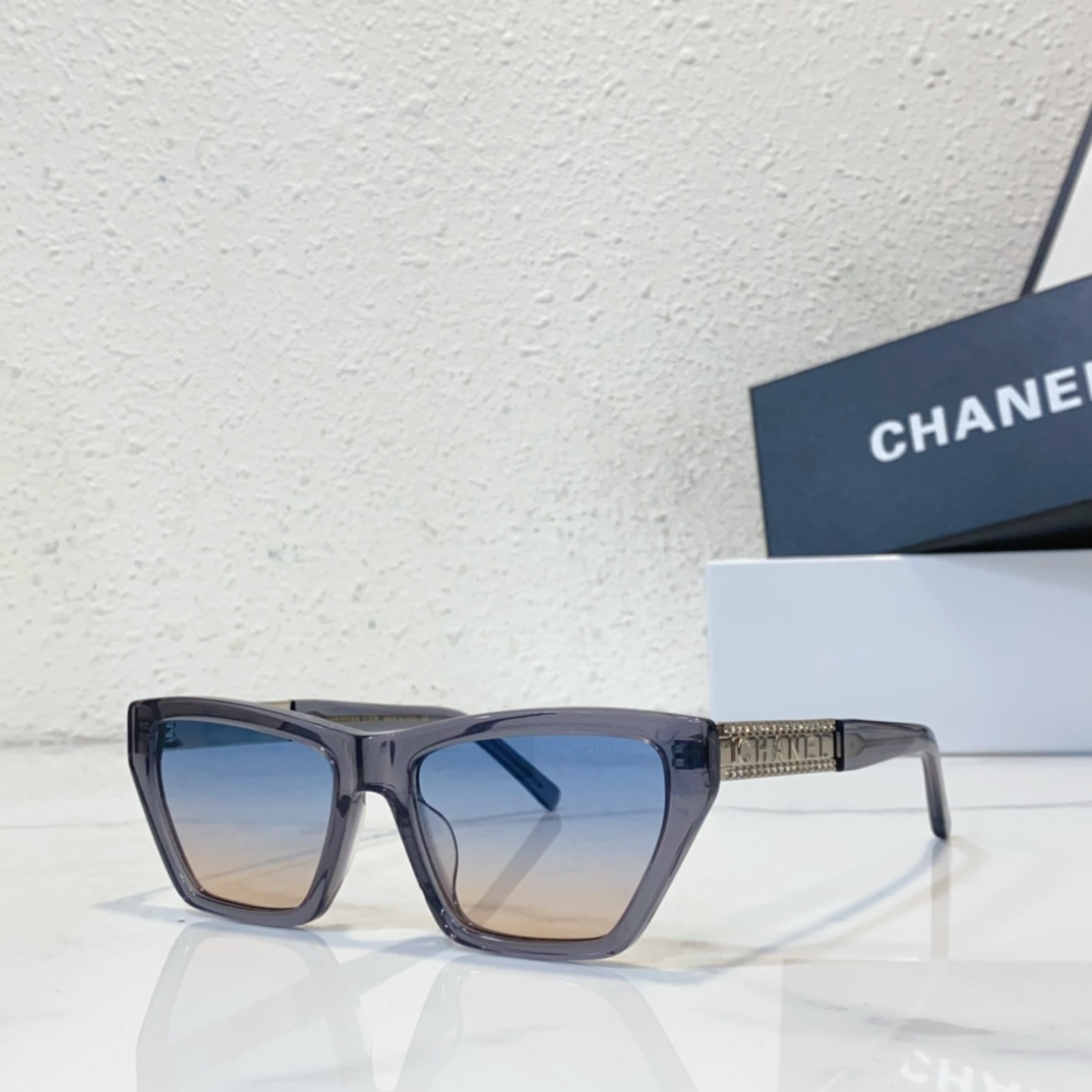 gray Replica Chanel sunglasses CH8204