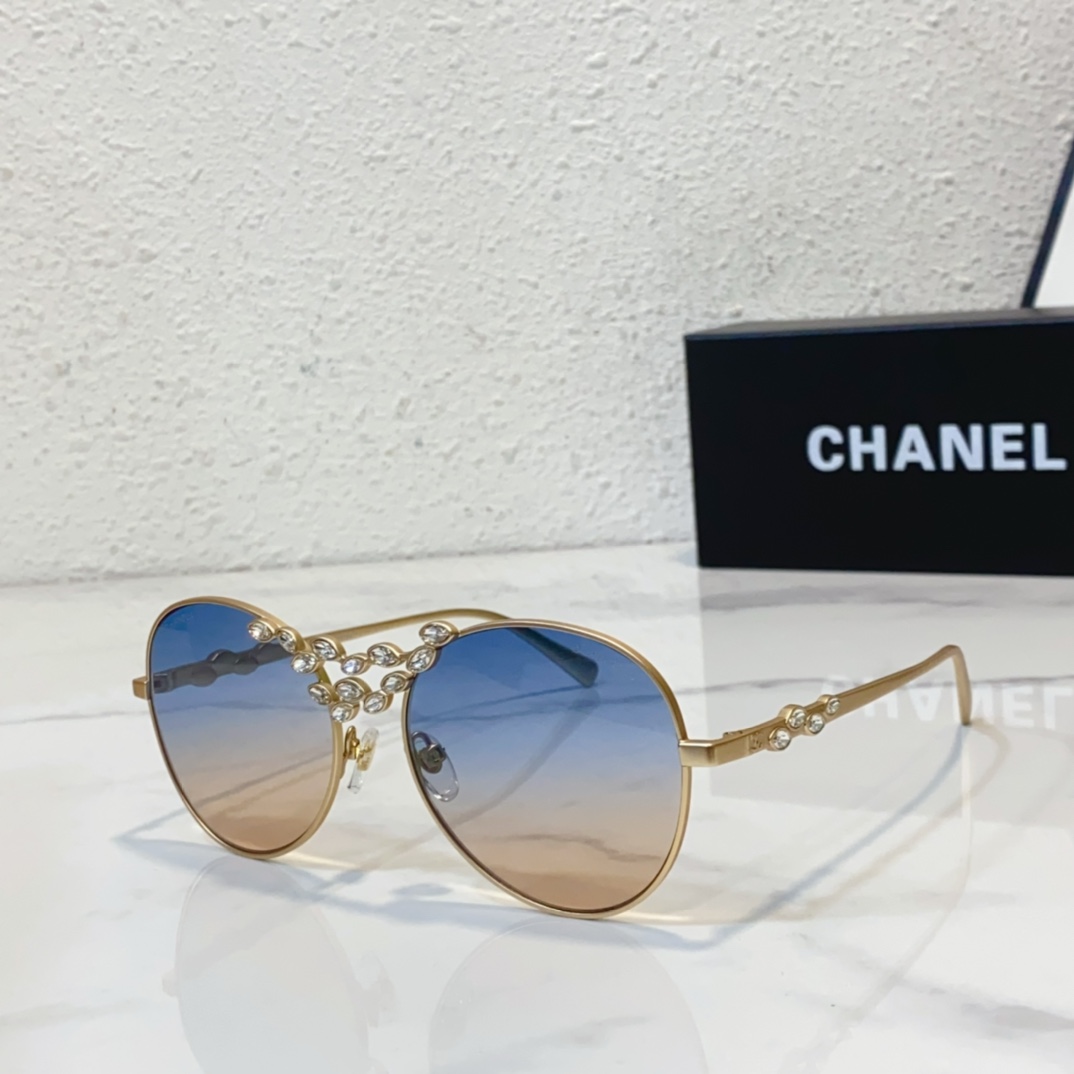 Cheap but good replica sunglasses ch9566 - sky blue