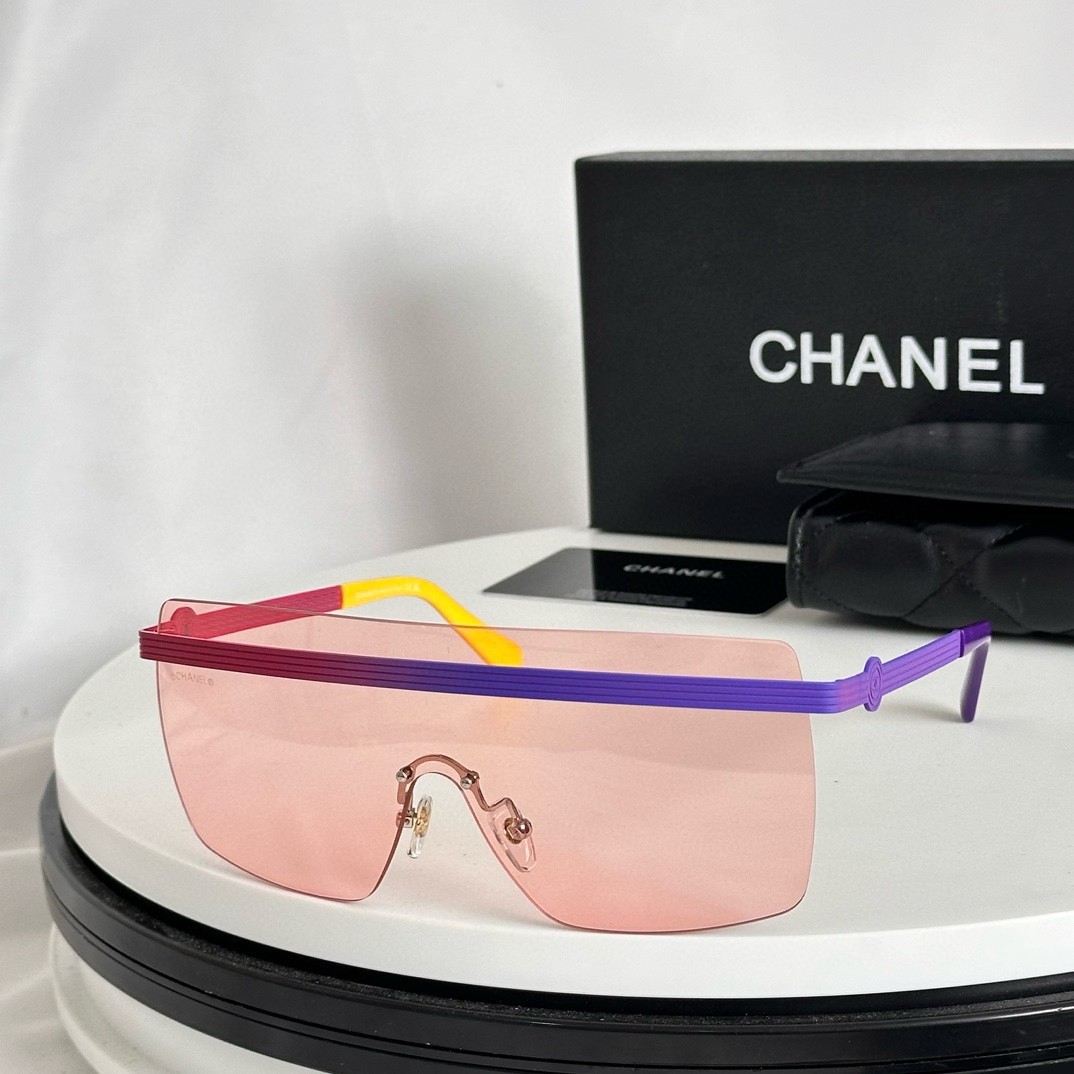 white of Replica sunglasses for women ch73143 - pink