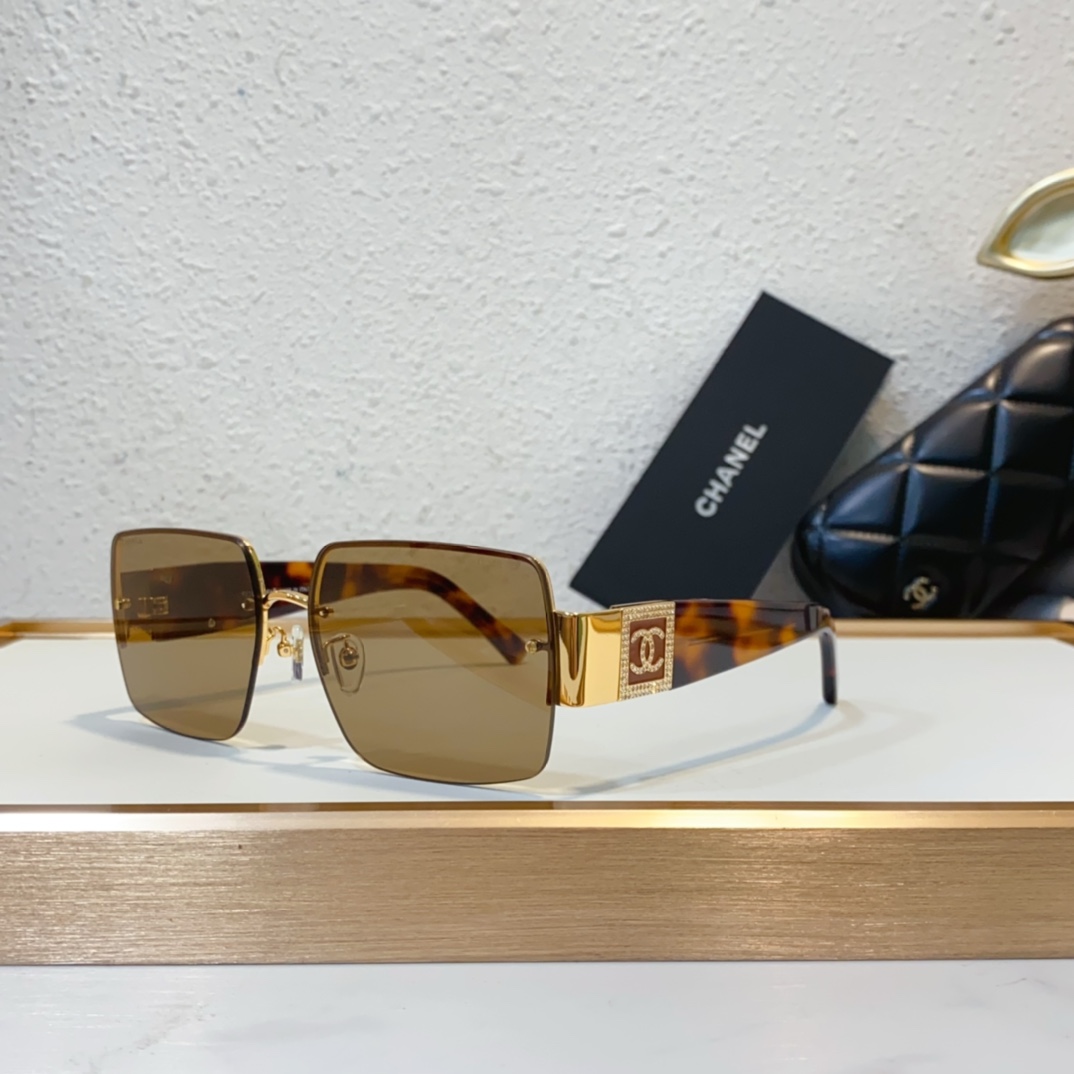 replica chanel sunglasses 2024 ch4095 - coffee