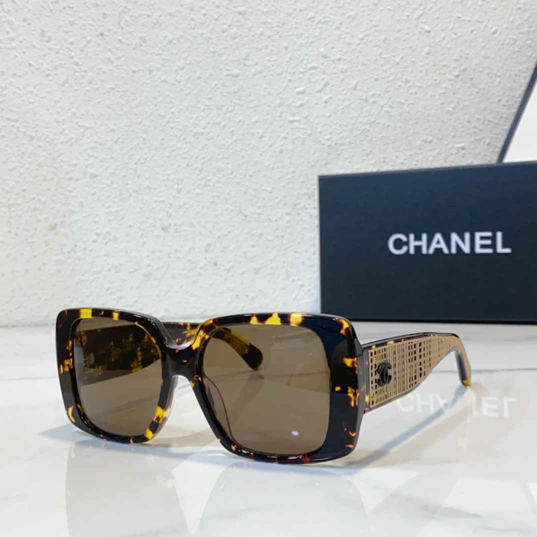 Affordable replica chanel sunglasses ch71551 - amber