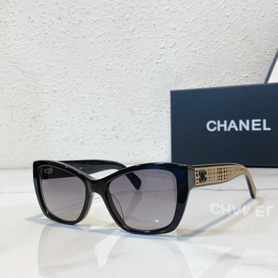 chanel fake sunglasses for running ch71553 -  gray