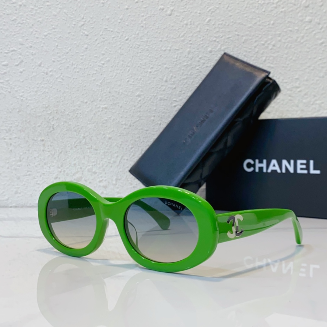 high-quality fake sunglasses chanel ch6299 - green