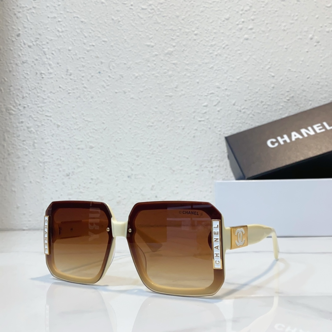 chanel replica sunglasses that look genuine 1886 - coffee