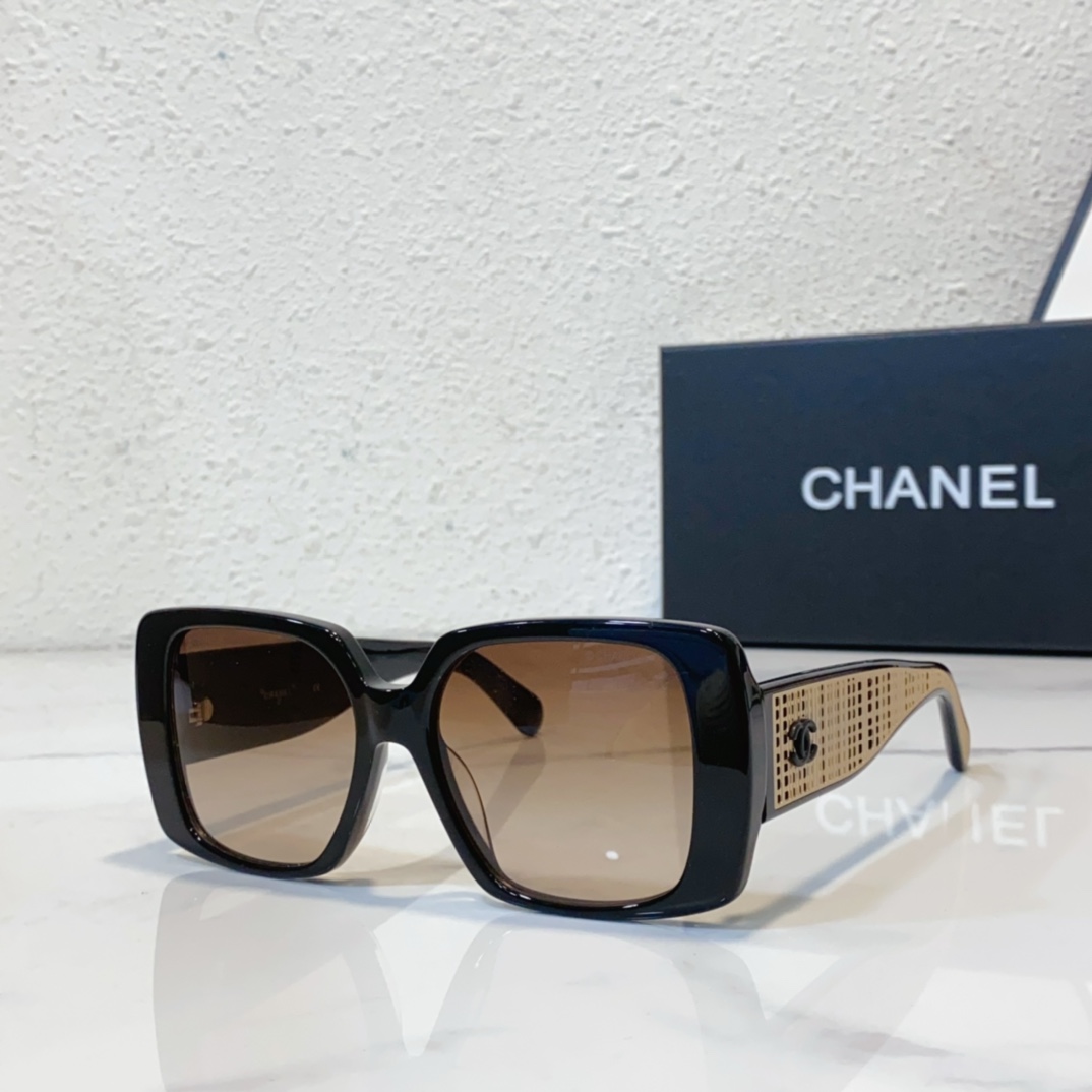 Affordable replica chanel sunglasses ch71551 - brown