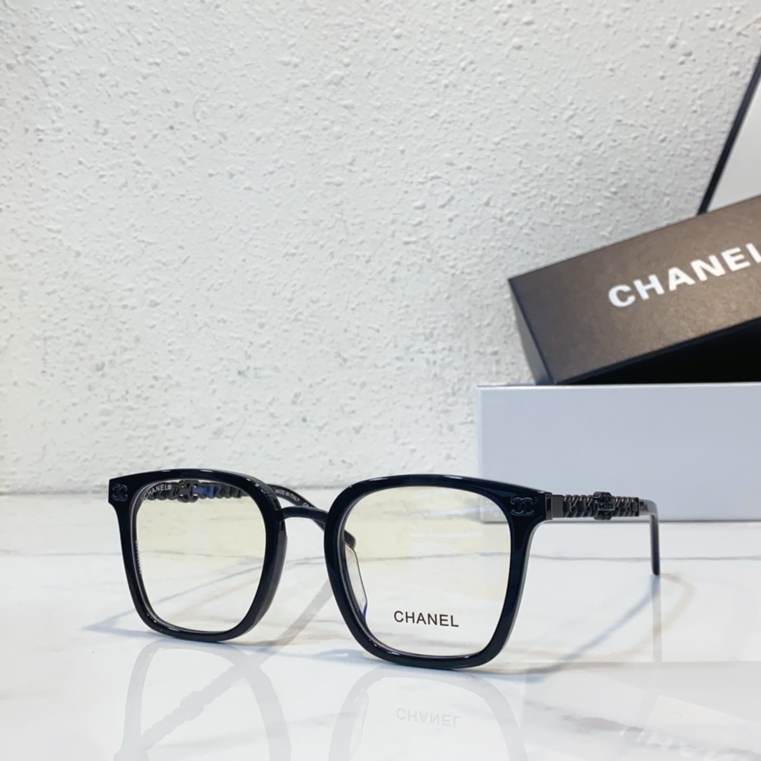 chanel fake glasses for daily wear ch0536 - gun