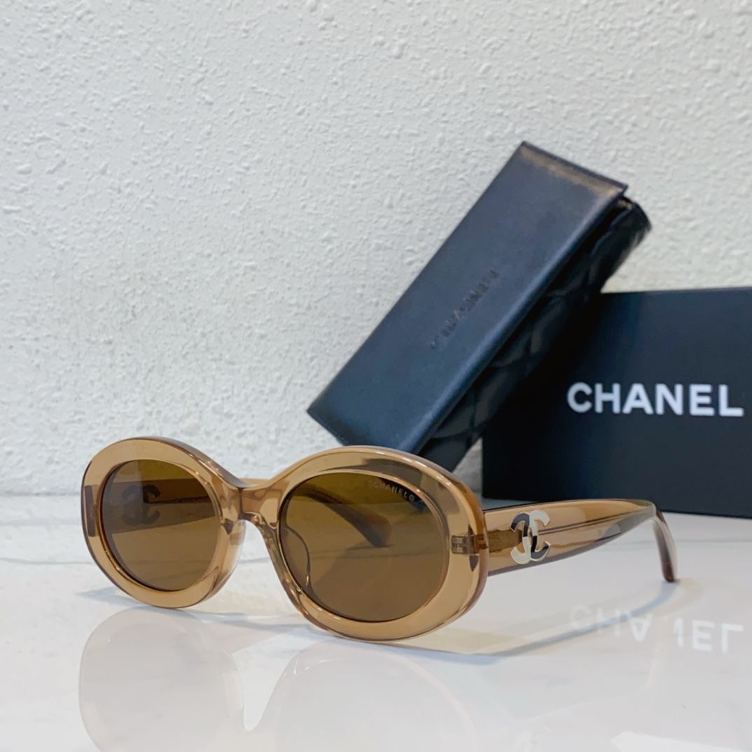 high-quality fake sunglasses chanel ch6299 - tea