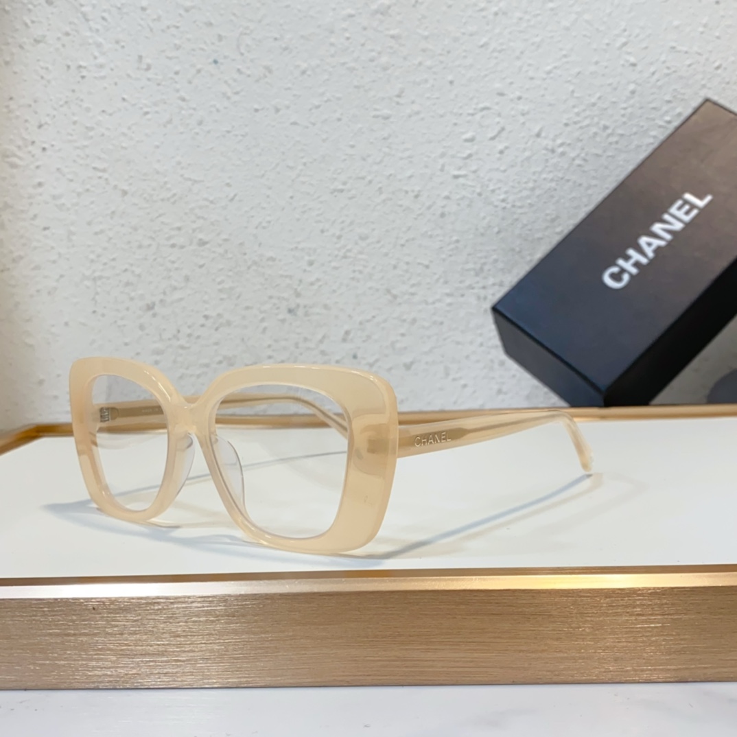Chanel Replica sunglasses for beach vacations ch5504 - yellow eye glass