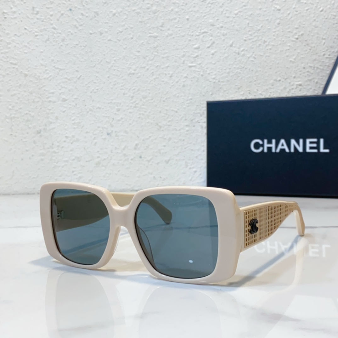 Affordable replica chanel sunglasses ch71551 - beige