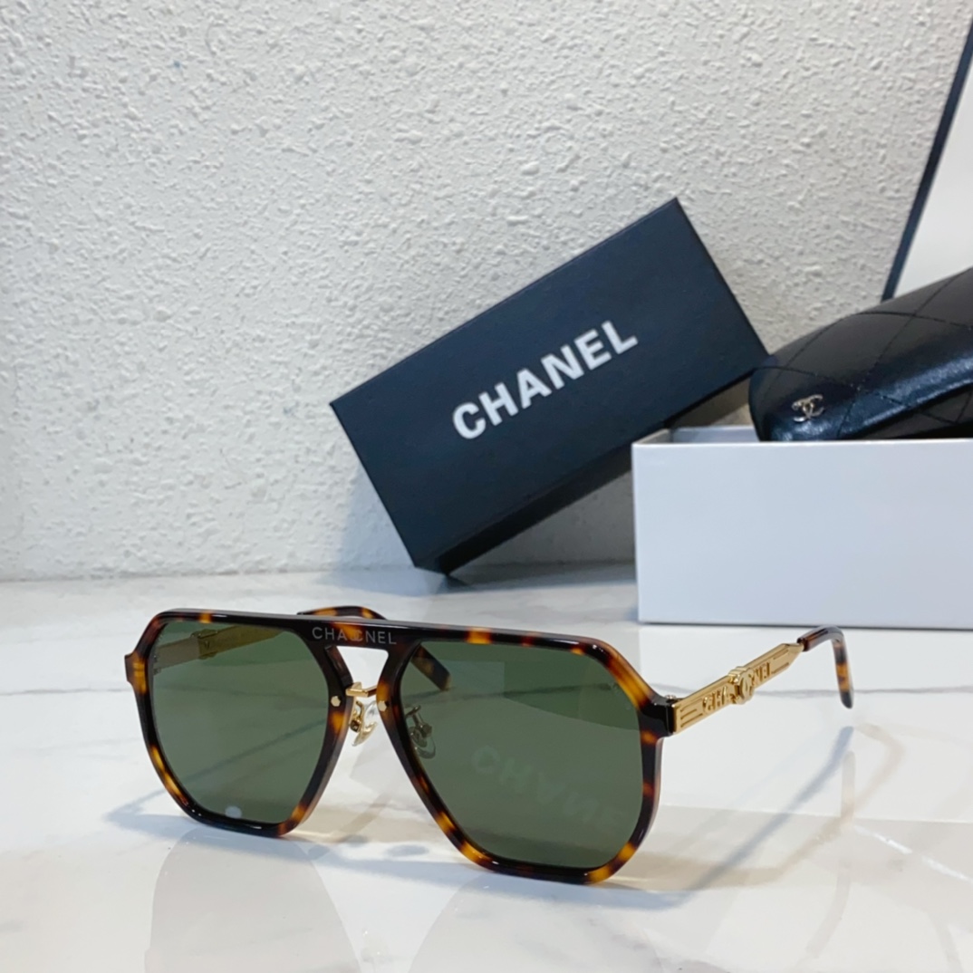 chanel replica sunglasses for outdoor activities ch2305 - amber
