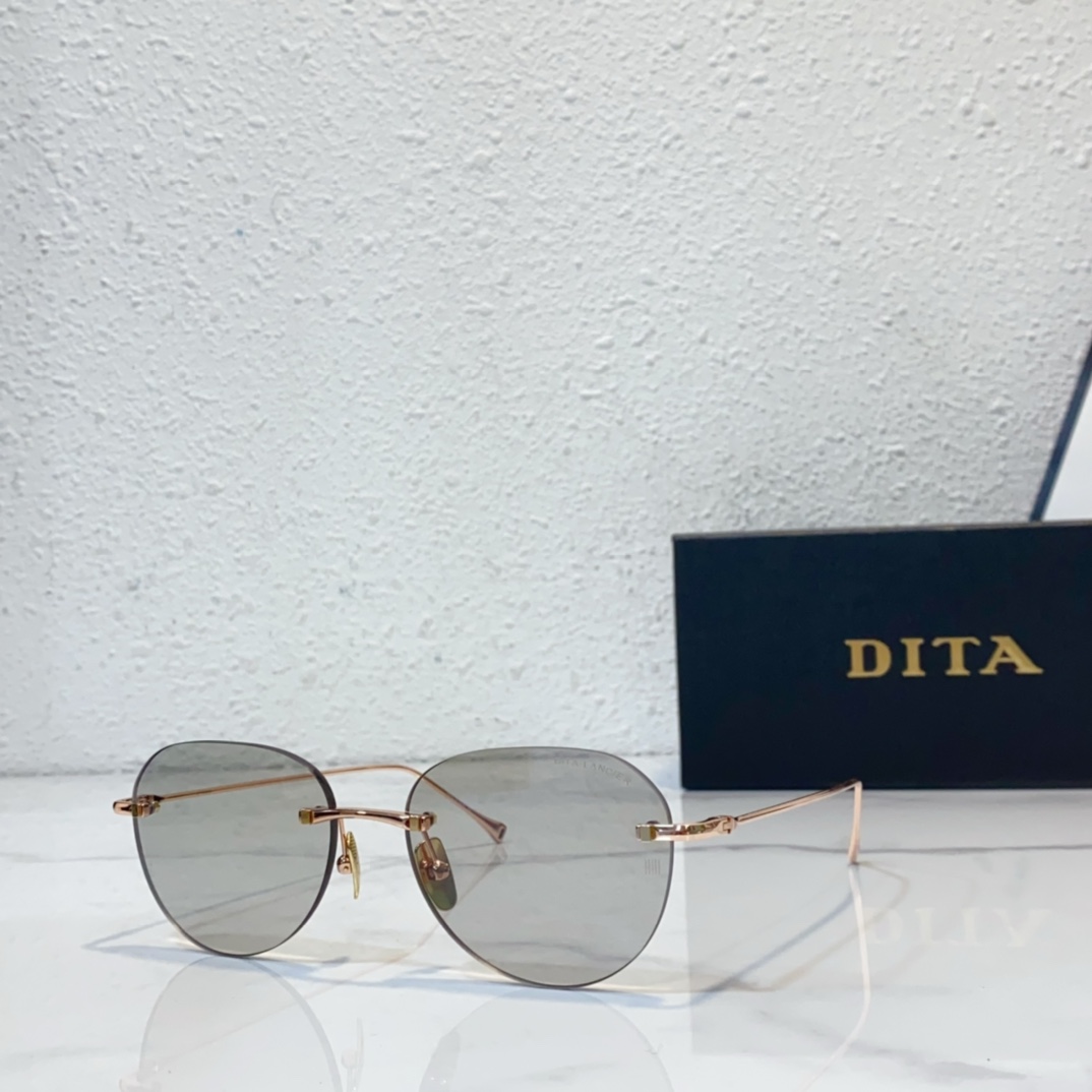 fake sunglasses dita for round faces ddlx121 - grey
