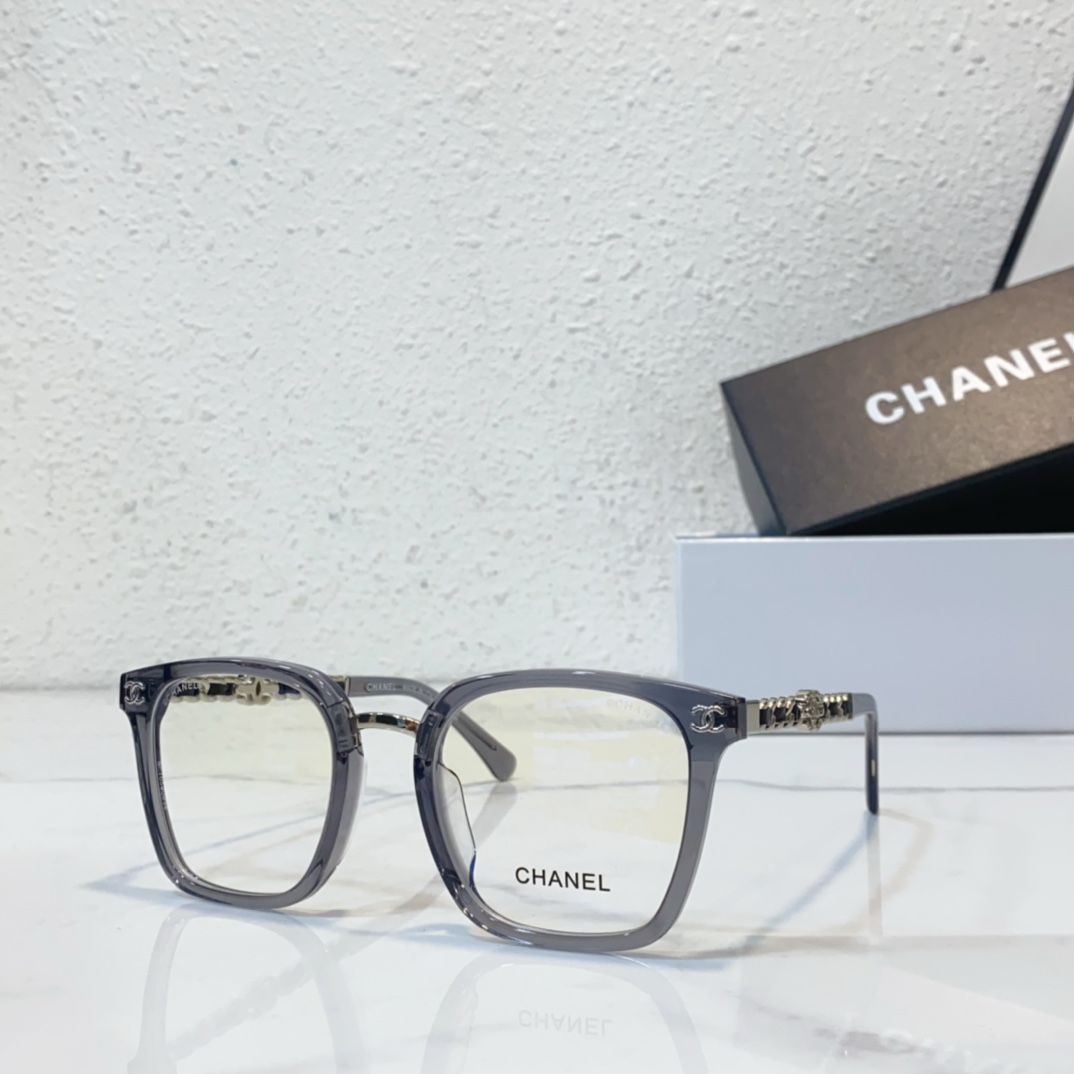 chanel fake glasses for daily wear ch0536 - grey