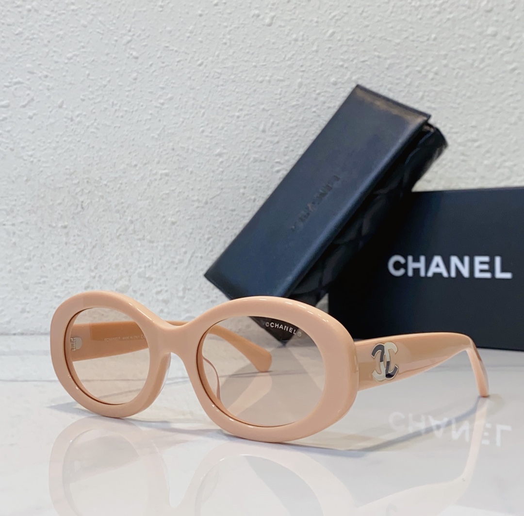 high-quality fake sunglasses chanel ch6299 - pink