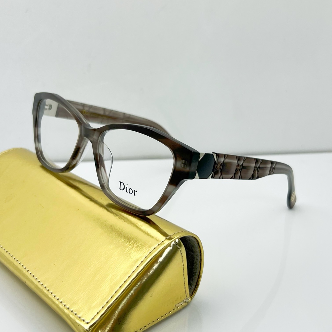 Stylish Dior fake glasses with clear lenses 0239 - c1 color