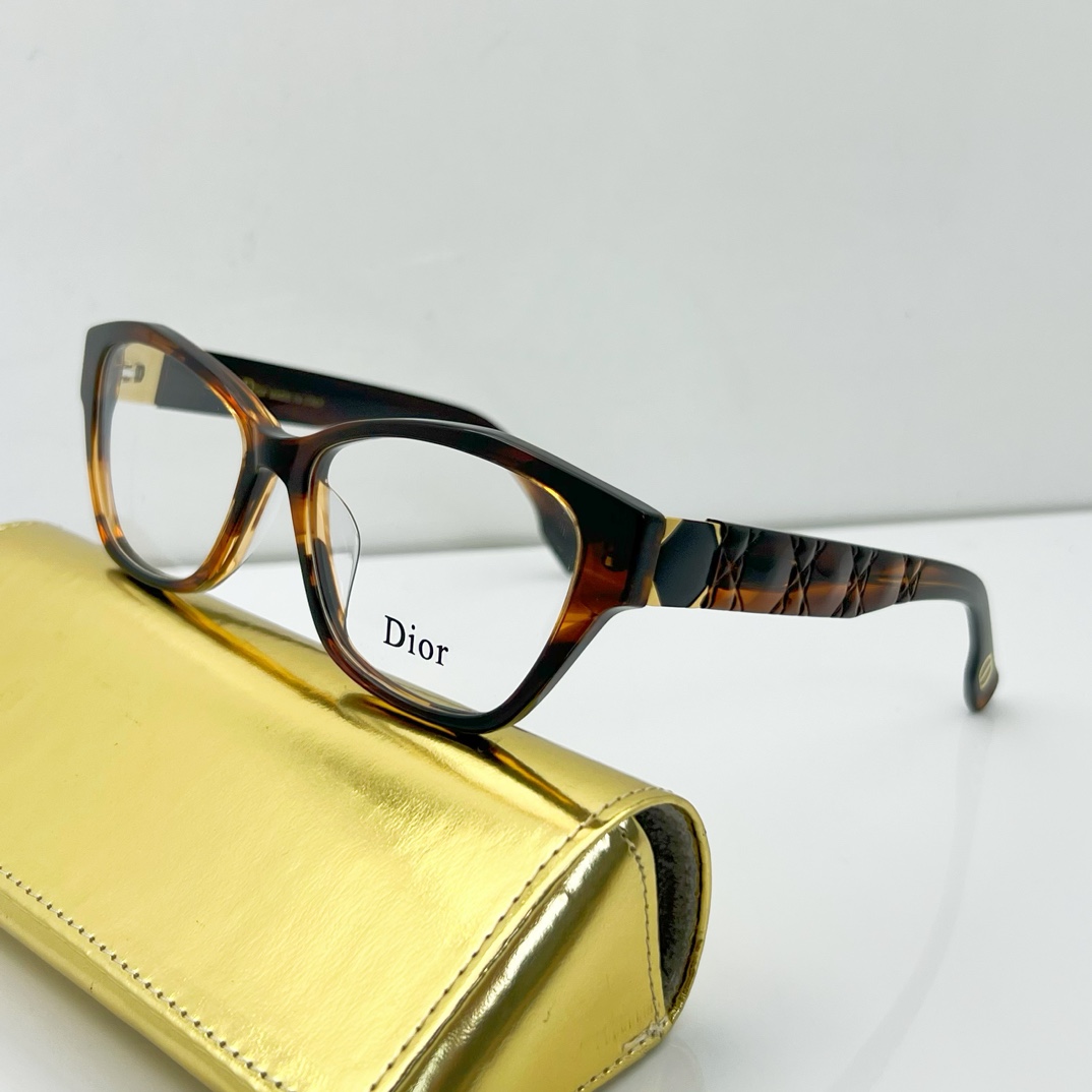 Stylish Dior fake glasses with clear lenses 0239 - c6 color