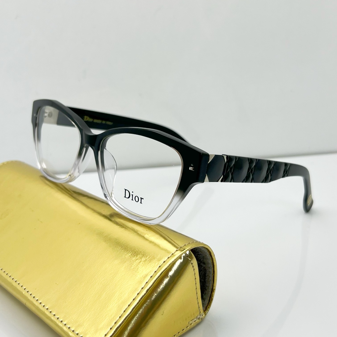 Stylish Dior fake glasses with clear lenses 0239 - c2 color