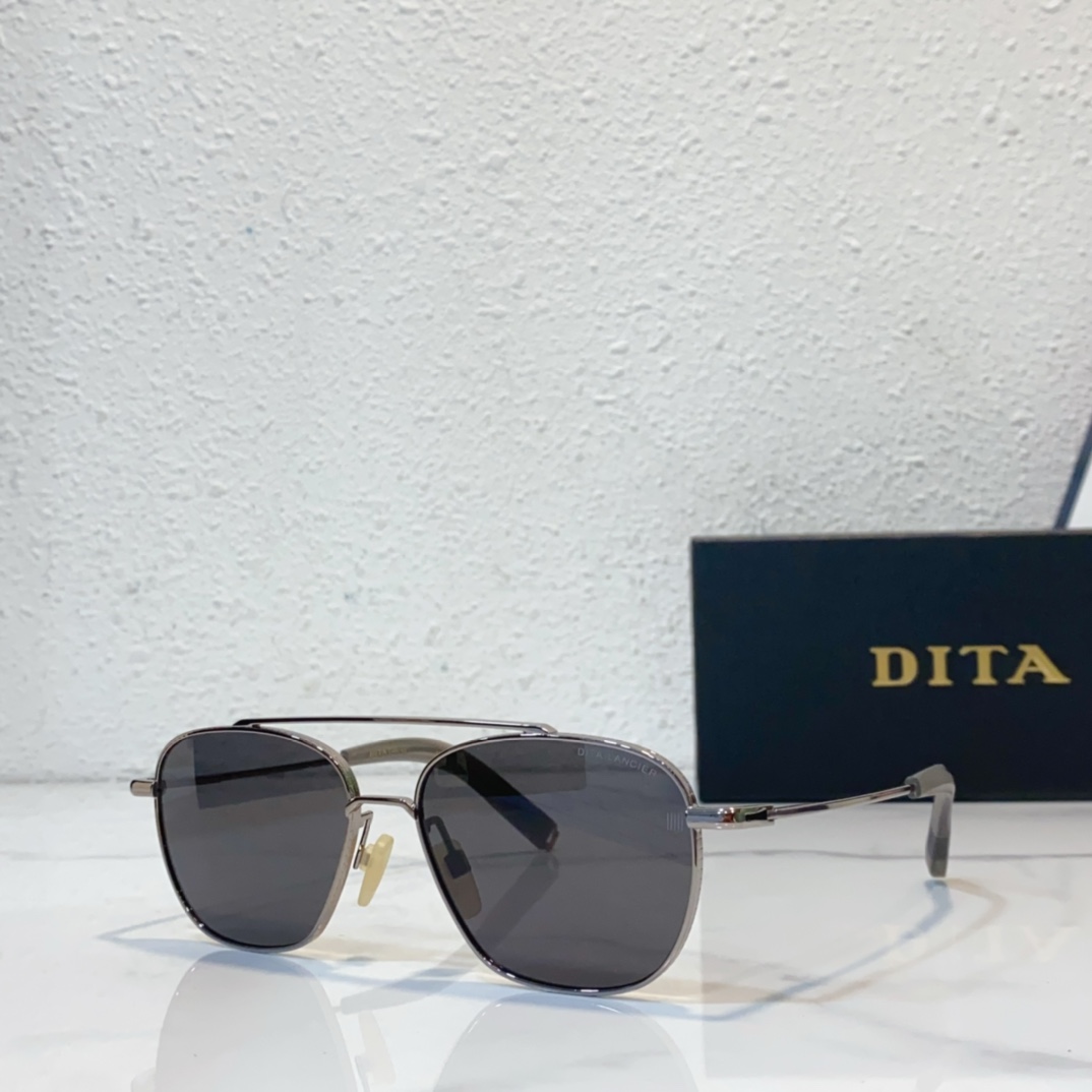 fake dior sunglasses with blue lenses dls110 - black silver
