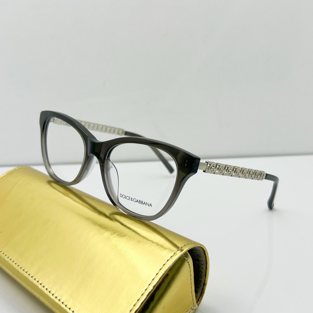 Comfortable D&G fake glasses for office work 3377 - c5 color
