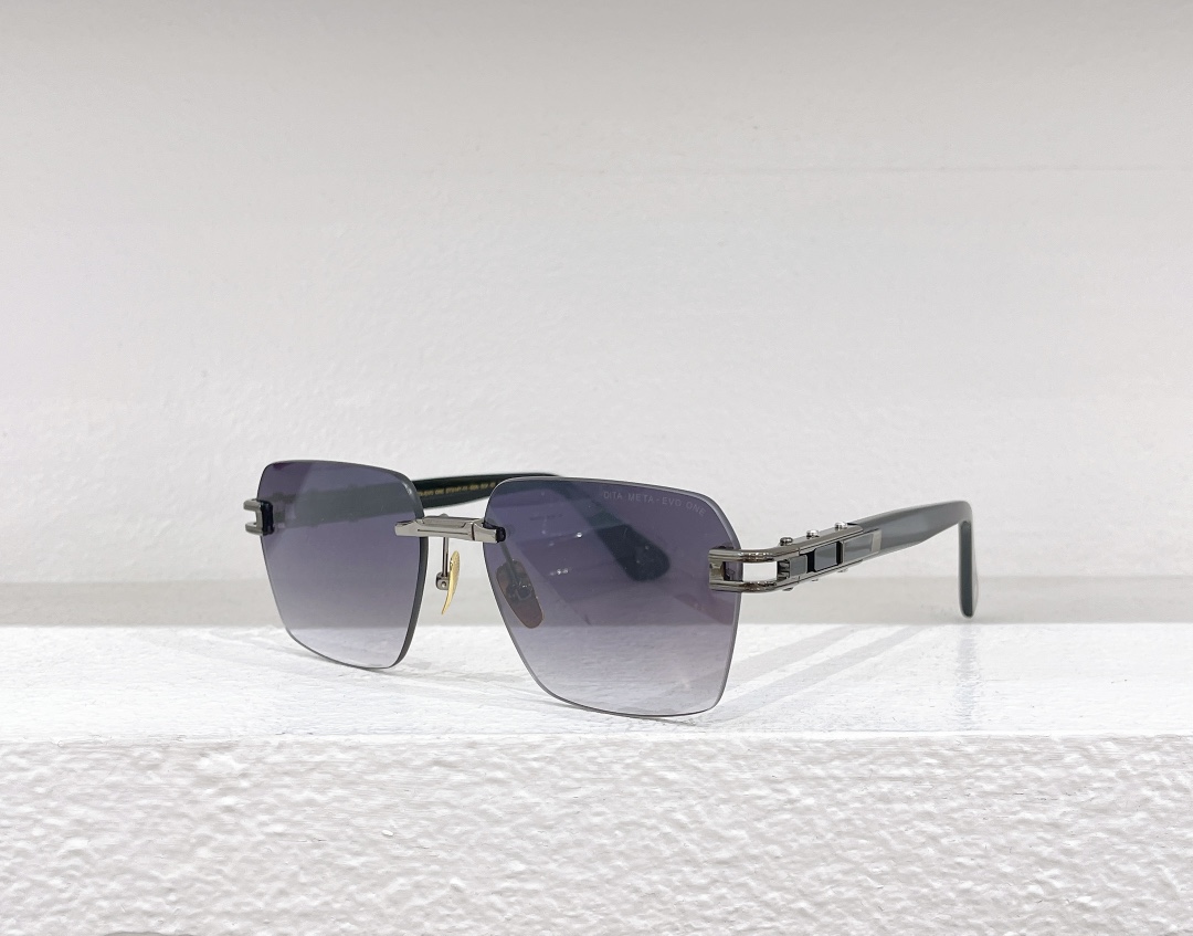 Replica dita sunglasses with brown lenses dts147 - black gun